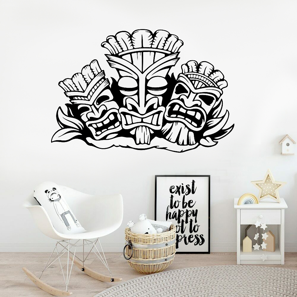 هاواي الطوطم الجدار ملصق ألوها - مراجعة Interior Design Quotes وسعره