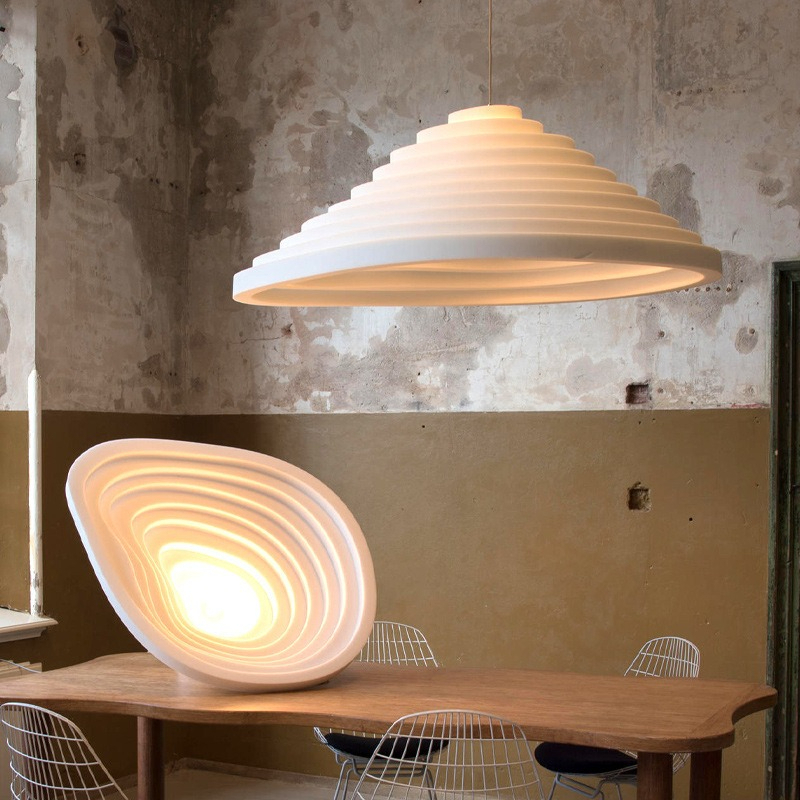 مصابيح معلقة LED من الراتنج بأ - مراجعة Interior Design Japanese وسعره