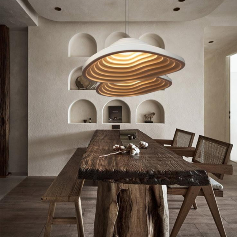 مصابيح معلقة LED من الراتنج بأ - مراجعة Interior Design Japanese وسعره